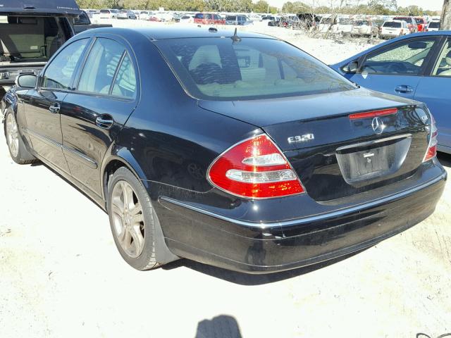 WDBUF26J26A885914 - 2006 MERCEDES-BENZ E 320 CDI BLACK photo 3