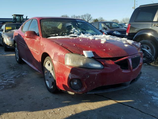 2G2WP552771160392 - 2007 PONTIAC GRAND PRIX RED photo 1