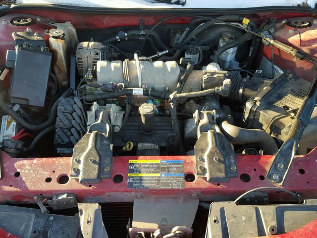 2G2WP552771160392 - 2007 PONTIAC GRAND PRIX RED photo 7