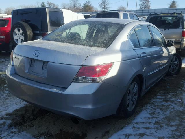 1HGCP26448A038188 - 2008 HONDA ACCORD LXP SILVER photo 4