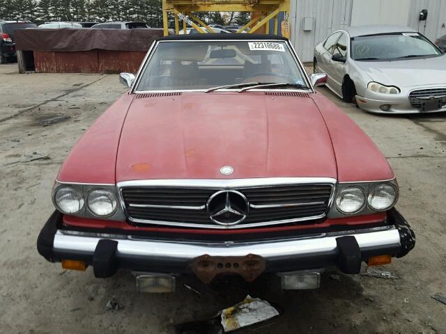 0704412023181 - 1975 MERCEDES-BENZ 400 RED photo 9