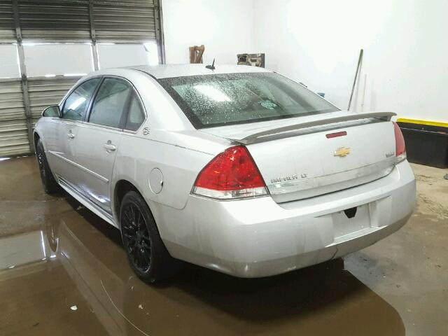 2G1WT57KX91321575 - 2009 CHEVROLET IMPALA 1LT SILVER photo 3