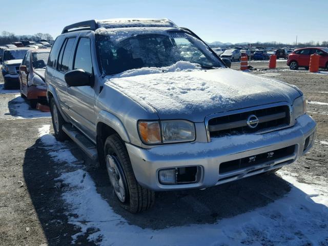 JN8DR09Y02W700590 - 2002 NISSAN PATHFINDER SILVER photo 1