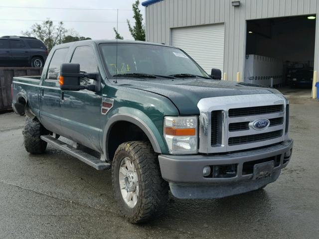 1FTSW2BR2AEA98631 - 2010 FORD F250 SUPER GREEN photo 1