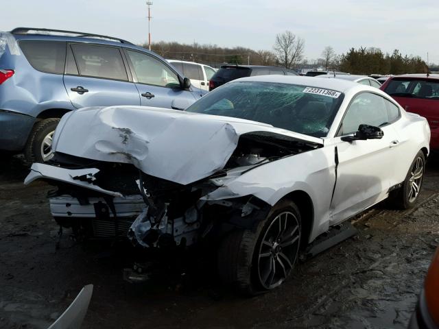 1FA6P8TH3F5334868 - 2015 FORD MUSTANG WHITE photo 2