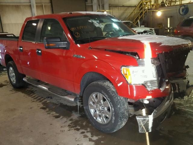 1FTPW14V59FB19813 - 2009 FORD F150 SUPER RED photo 1