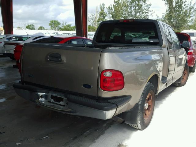 2FTZX07211CA52726 - 2001 FORD F150 TAN photo 4