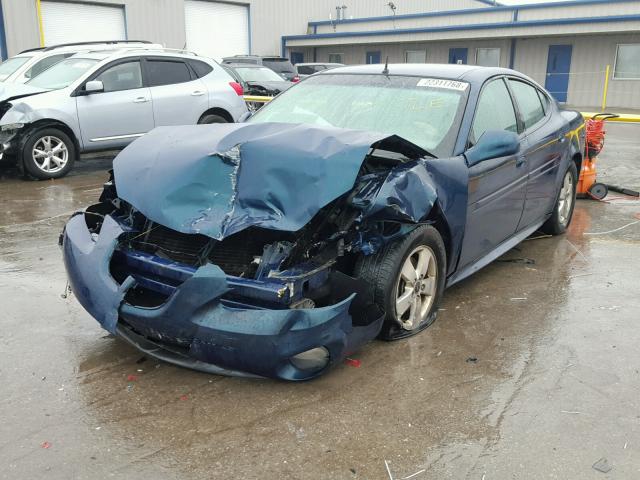 2G2WP522051354263 - 2005 PONTIAC GRAND PRIX TURQUOISE photo 2