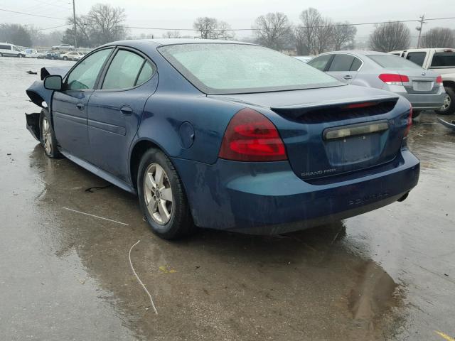 2G2WP522051354263 - 2005 PONTIAC GRAND PRIX TURQUOISE photo 3