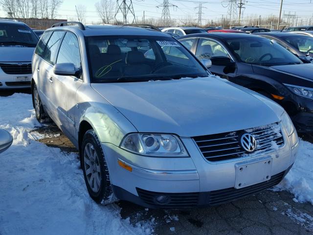 WVWVD63BX1E178934 - 2001 VOLKSWAGEN PASSAT GLS SILVER photo 1