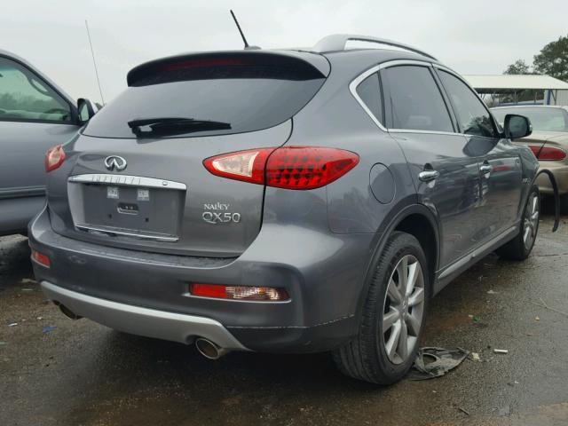 JN1BJ0RP6GM233327 - 2016 INFINITI QX50 GRAY photo 4