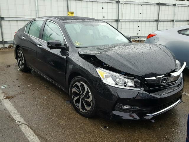 1HGCR2F83GA243805 - 2016 HONDA ACCORD EXL BLACK photo 1