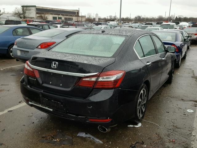 1HGCR2F83GA243805 - 2016 HONDA ACCORD EXL BLACK photo 4