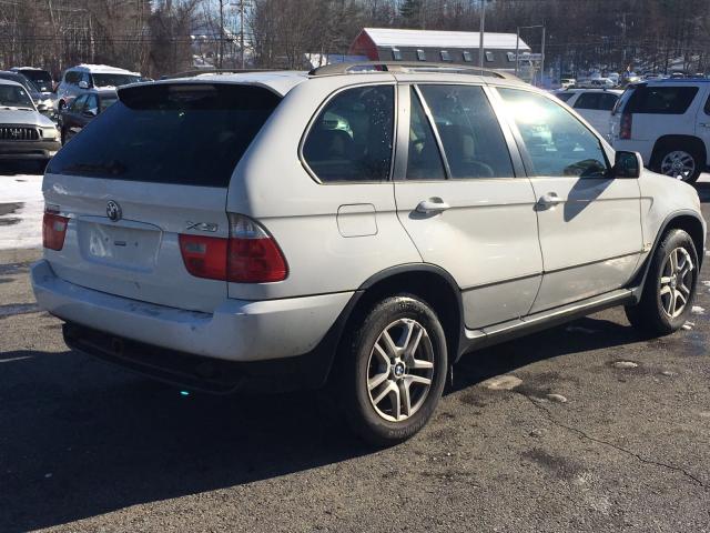 5UXFA13595LY01440 - 2005 BMW X5 3.0I WHITE photo 3