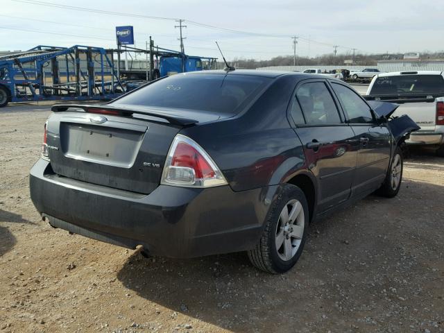 3FAHP07147R151517 - 2007 FORD FUSION SE CHARCOAL photo 4