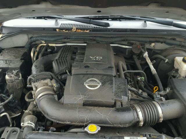 5N1AR18BX8C658341 - 2008 NISSAN PATHFINDER SILVER photo 7