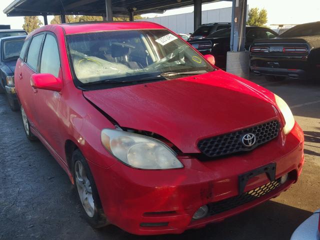 2T1KR32E24C215075 - 2004 TOYOTA COROLLA MA RED photo 1