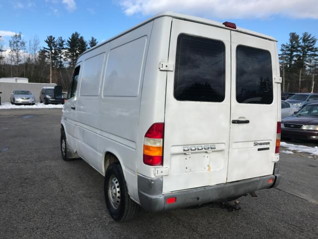 WD2PD144145659816 - 2004 DODGE SPRINTER 2 WHITE photo 3