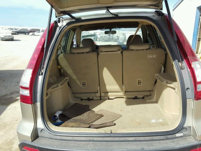 JHLRE383X8C010430 - 2008 HONDA CR-V LX TAN photo 9