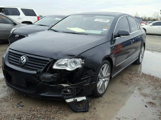 WVWJK7AN7AE069421 - 2010 VOLKSWAGEN PASSAT KOM BLACK photo 2