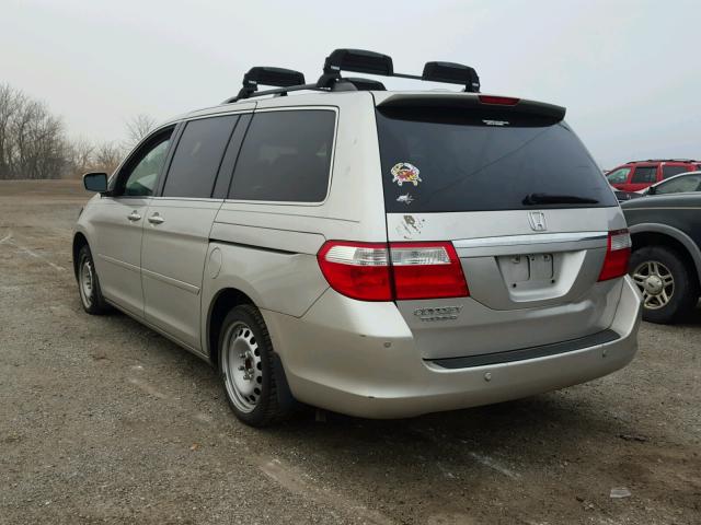 5FNRL38816B128803 - 2006 HONDA ODYSSEY TO SILVER photo 3