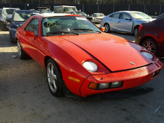 WP0JB0922FS860692 - 1985 PORSCHE 928 S RED photo 1