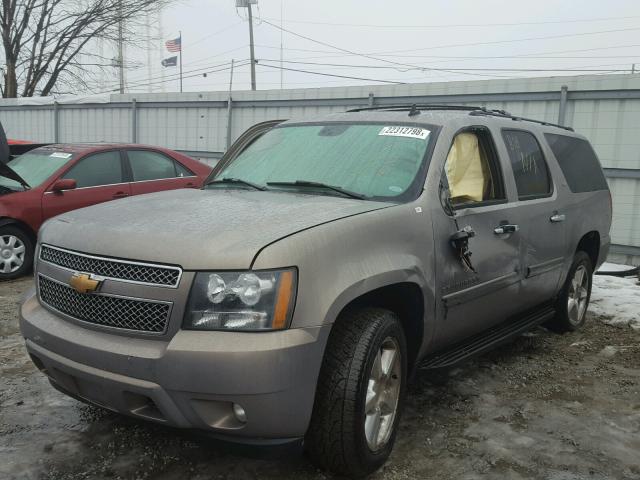 1GNFK16347J278231 - 2007 CHEVROLET SUBURBAN K TAN photo 2