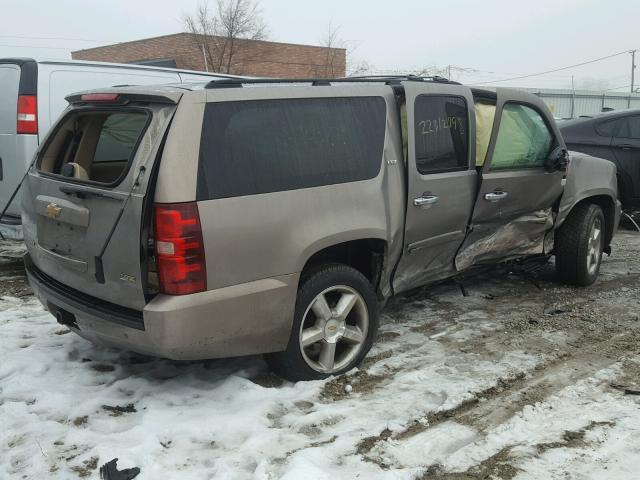 1GNFK16347J278231 - 2007 CHEVROLET SUBURBAN K TAN photo 4