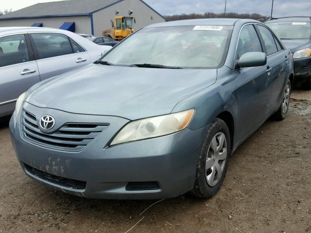 4T1BE46K67U571498 - 2007 TOYOTA CAMRY NEW BLUE photo 2