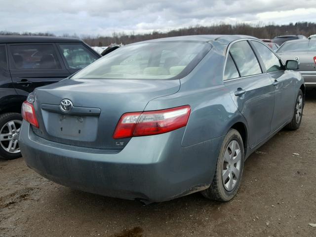 4T1BE46K67U571498 - 2007 TOYOTA CAMRY NEW BLUE photo 4