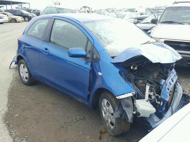 JTDJT923685209961 - 2008 TOYOTA YARIS BLUE photo 1