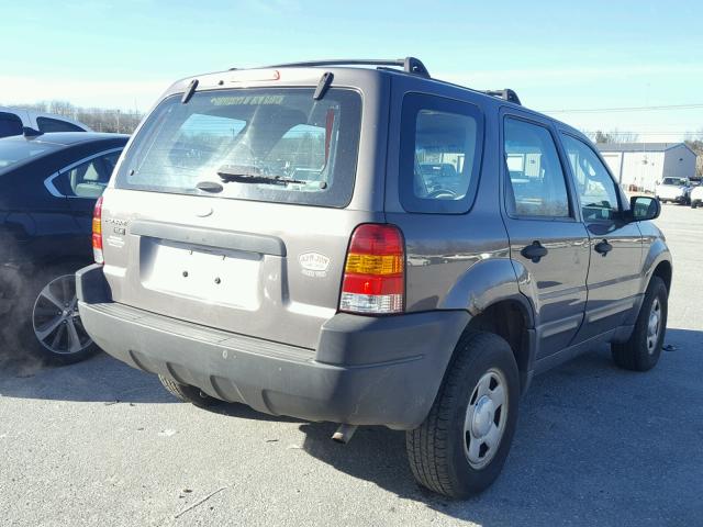 1FMYU92183KB33191 - 2003 FORD ESCAPE XLS GRAY photo 4