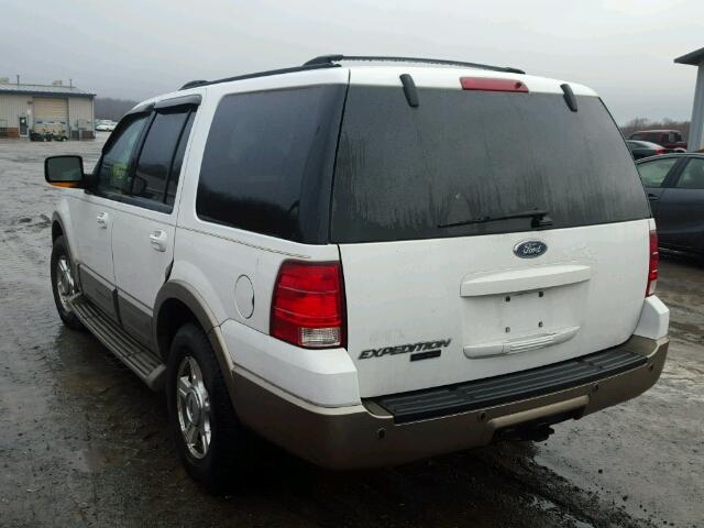 1FMFU18L74LA56696 - 2004 FORD EXPEDITION WHITE photo 3