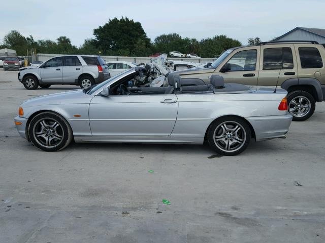 WBABS53401JU82332 - 2001 BMW 330 CI SILVER photo 9