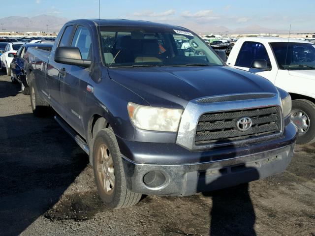 5TFSV54197X001983 - 2007 TOYOTA TUNDRA DOU GRAY photo 1