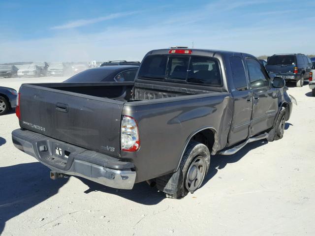 5TBRT34186S483125 - 2006 TOYOTA TUNDRA ACC GRAY photo 4