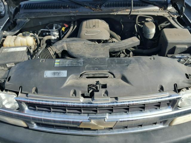 3GNEC16Z45G159526 - 2005 CHEVROLET SUBURBAN C CHARCOAL photo 7