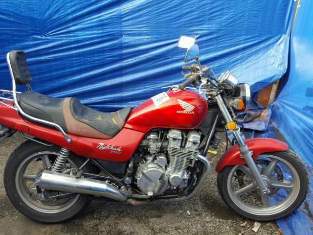 JH2RC3819NM100702 - 1992 HONDA CB750 RED photo 9