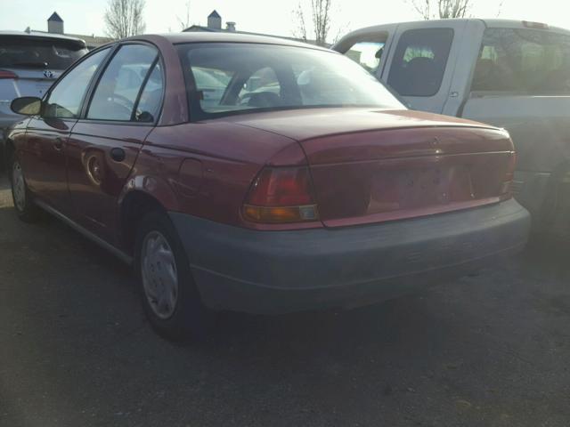 1G8ZF5280XZ335118 - 1999 SATURN SL RED photo 3