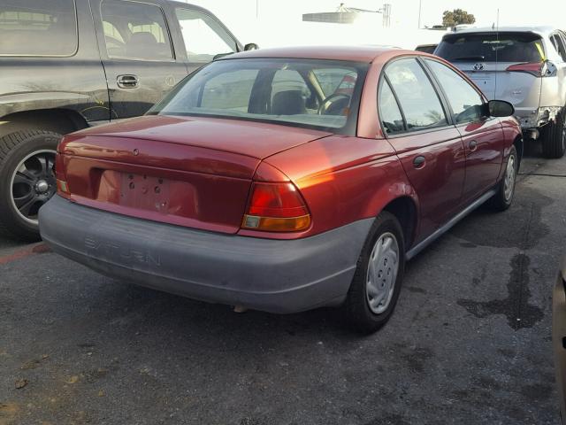 1G8ZF5280XZ335118 - 1999 SATURN SL RED photo 4