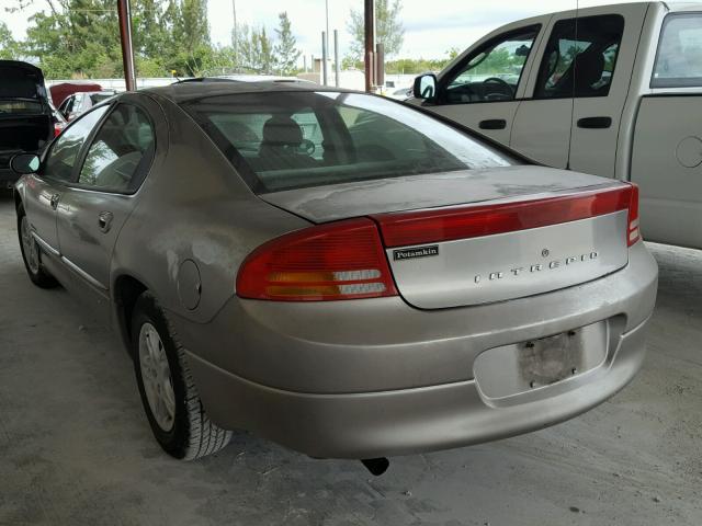 2B3HD46R1XH654131 - 1999 DODGE INTREPID GOLD photo 3