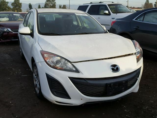 JM1BL1SG9A1341165 - 2010 MAZDA 3 I WHITE photo 1