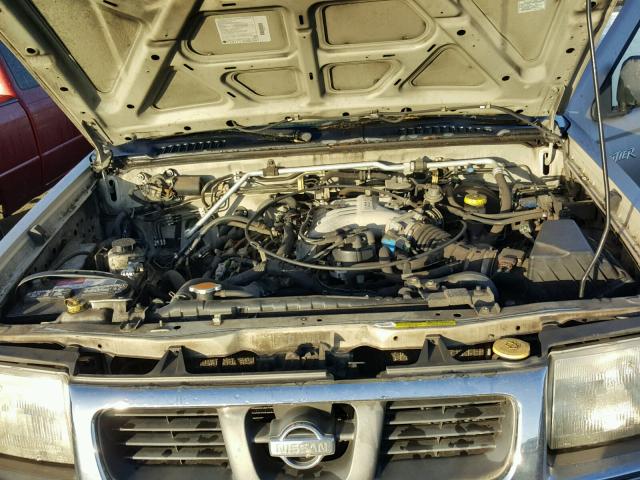 1N6ED26T7YC310323 - 2000 NISSAN FRONTIER K GOLD photo 7