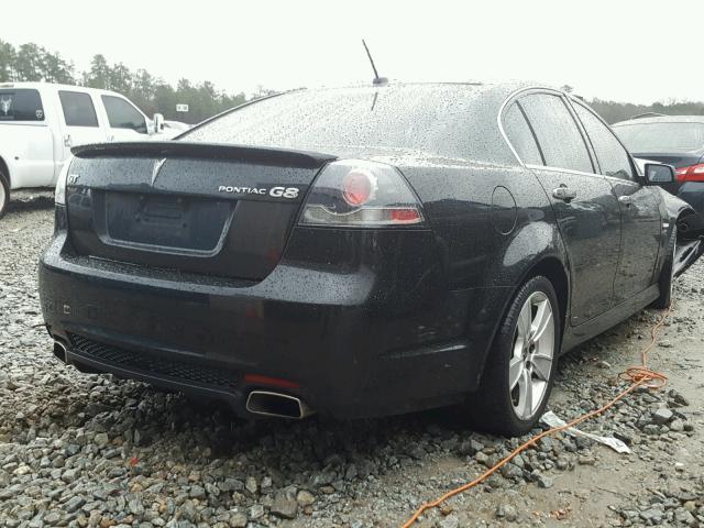 6G2EC57YX8L127328 - 2008 PONTIAC G8 GT BLACK photo 4