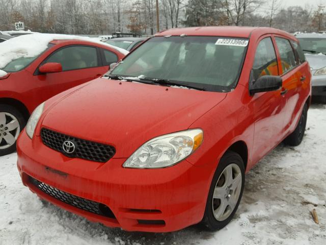 2T1KR32E94C288704 - 2004 TOYOTA COROLLA MA RED photo 2