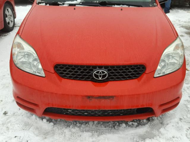 2T1KR32E94C288704 - 2004 TOYOTA COROLLA MA RED photo 9