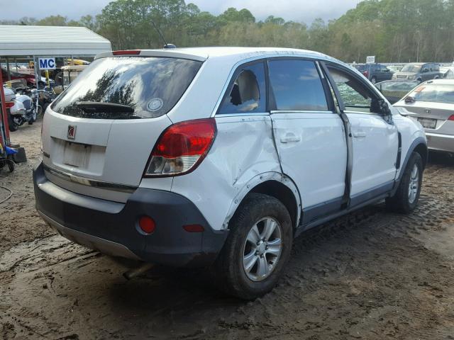 3GSCL33P38S511113 - 2008 SATURN VUE XE WHITE photo 4