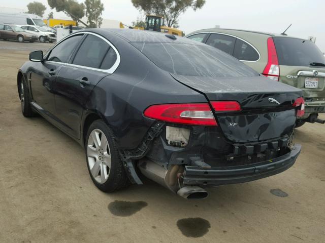 SAJWA05B09HR07655 - 2009 JAGUAR XF LUXURY BLACK photo 3