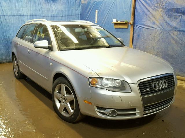 WAUKG78E05A535521 - 2005 AUDI A4 3.2 AVA SILVER photo 1