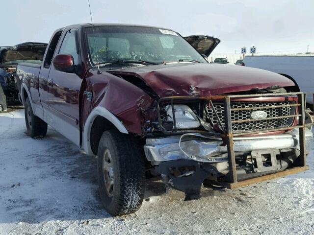 2FTRX18LX3CA36766 - 2003 FORD F150 MAROON photo 1